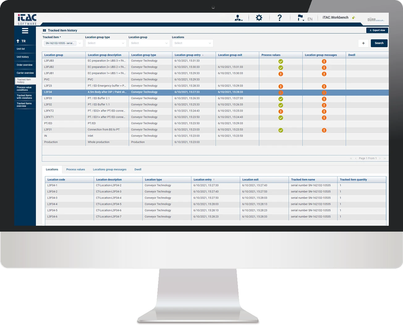 iTAC Traceability