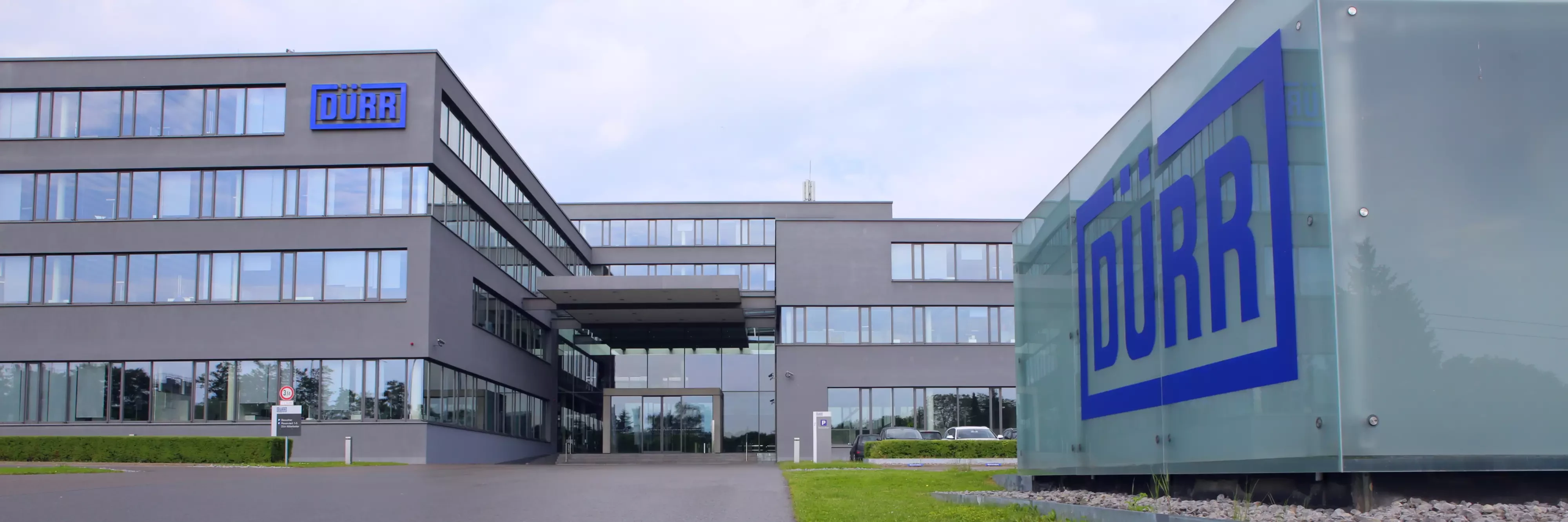 Dürr Headquarters Building front view in Bietigheim-Bissingen, Germany
