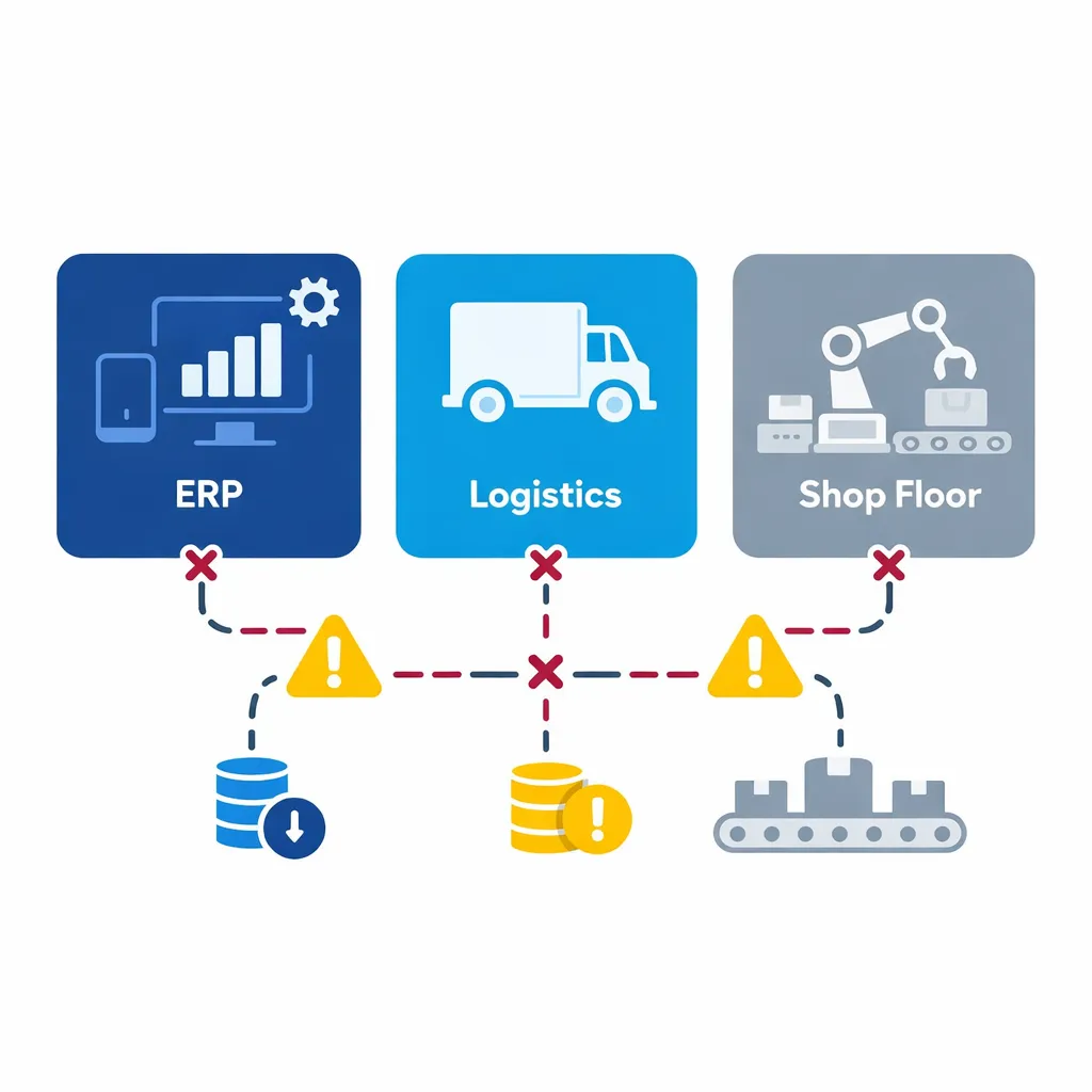 Disconnected systems and data silos