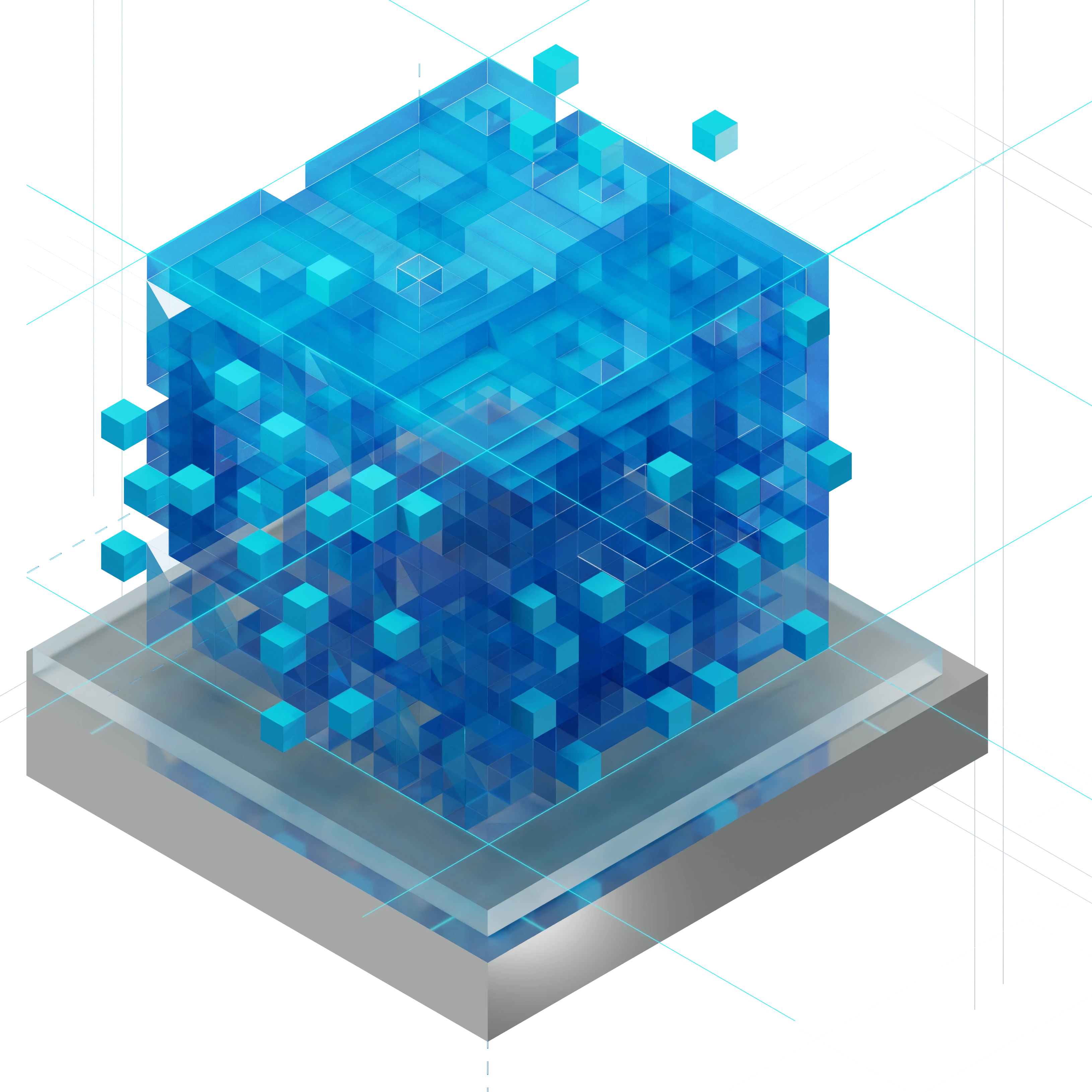 Graphic cube MES/MOM