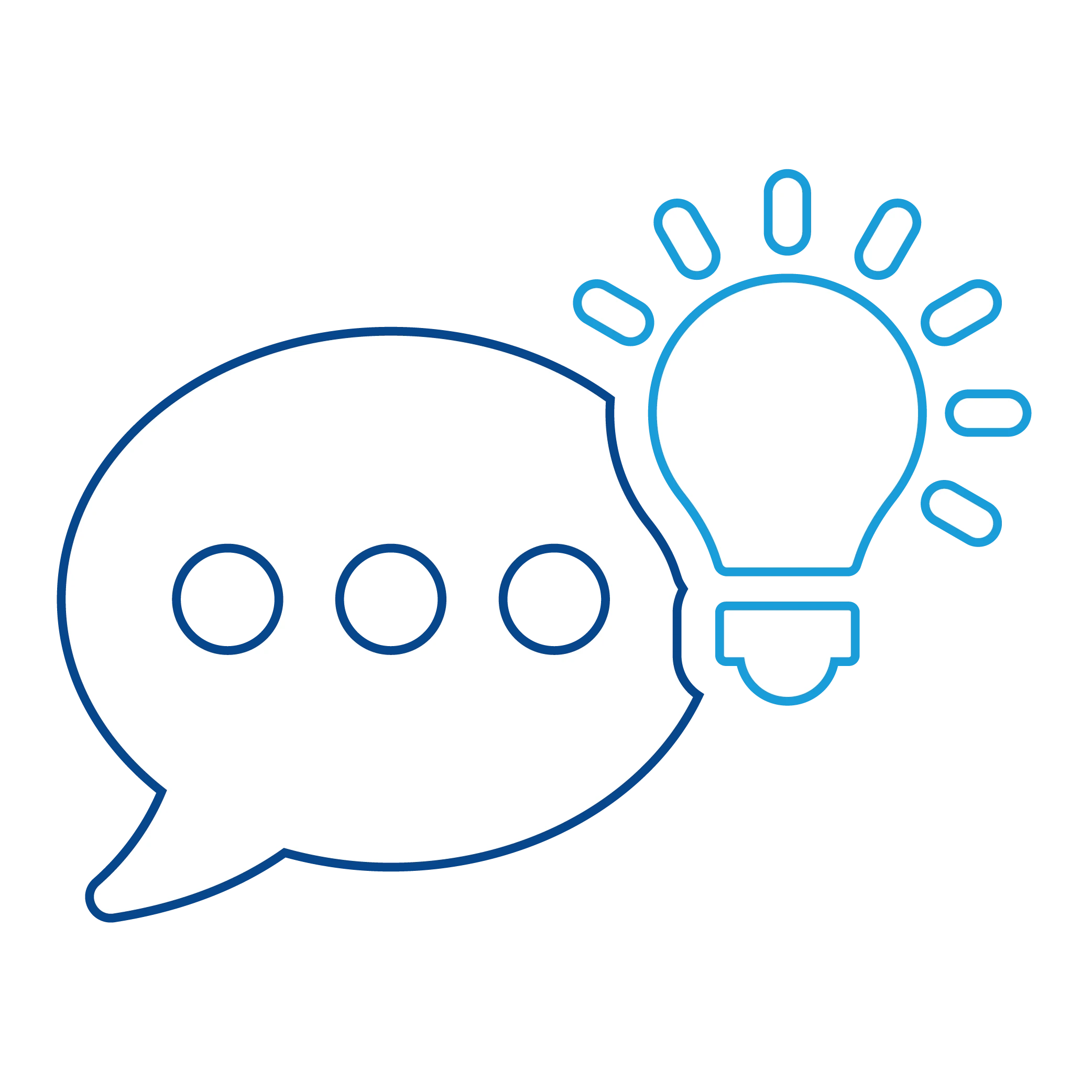 Icon context-aware responses