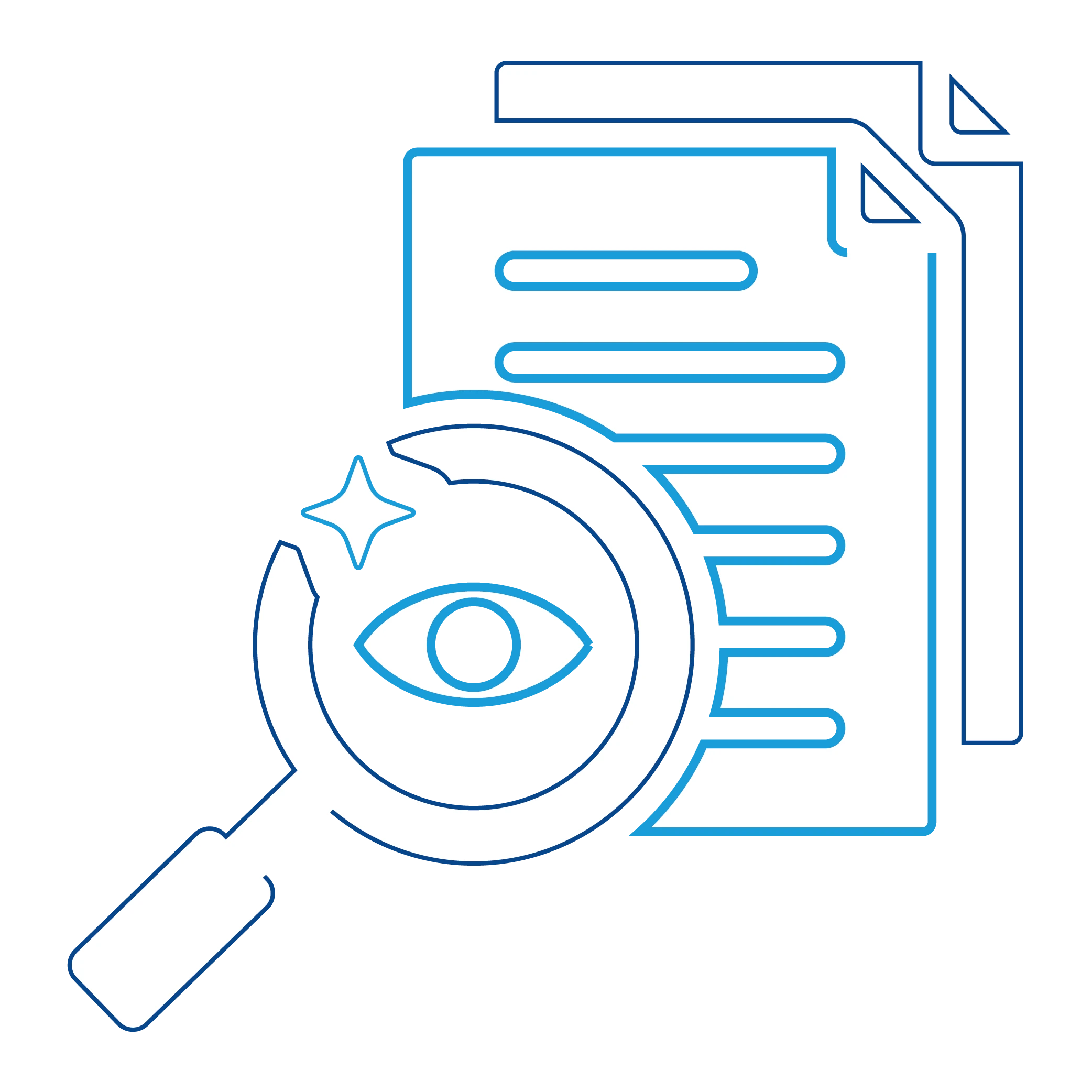 Icon End-to-End Transparency